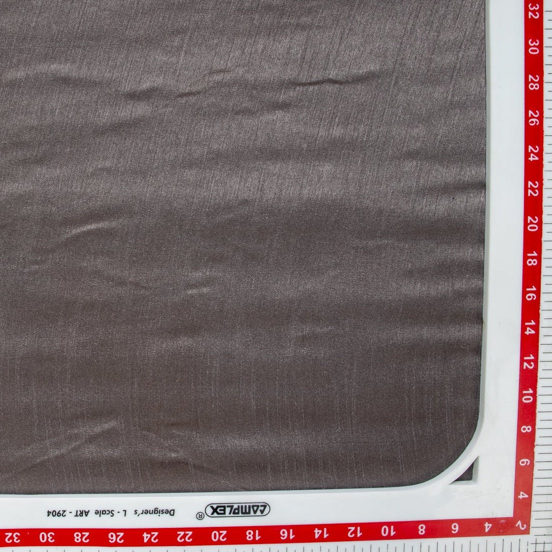 Dark Grey Solid Dupion Silk Fabric Trade UNO