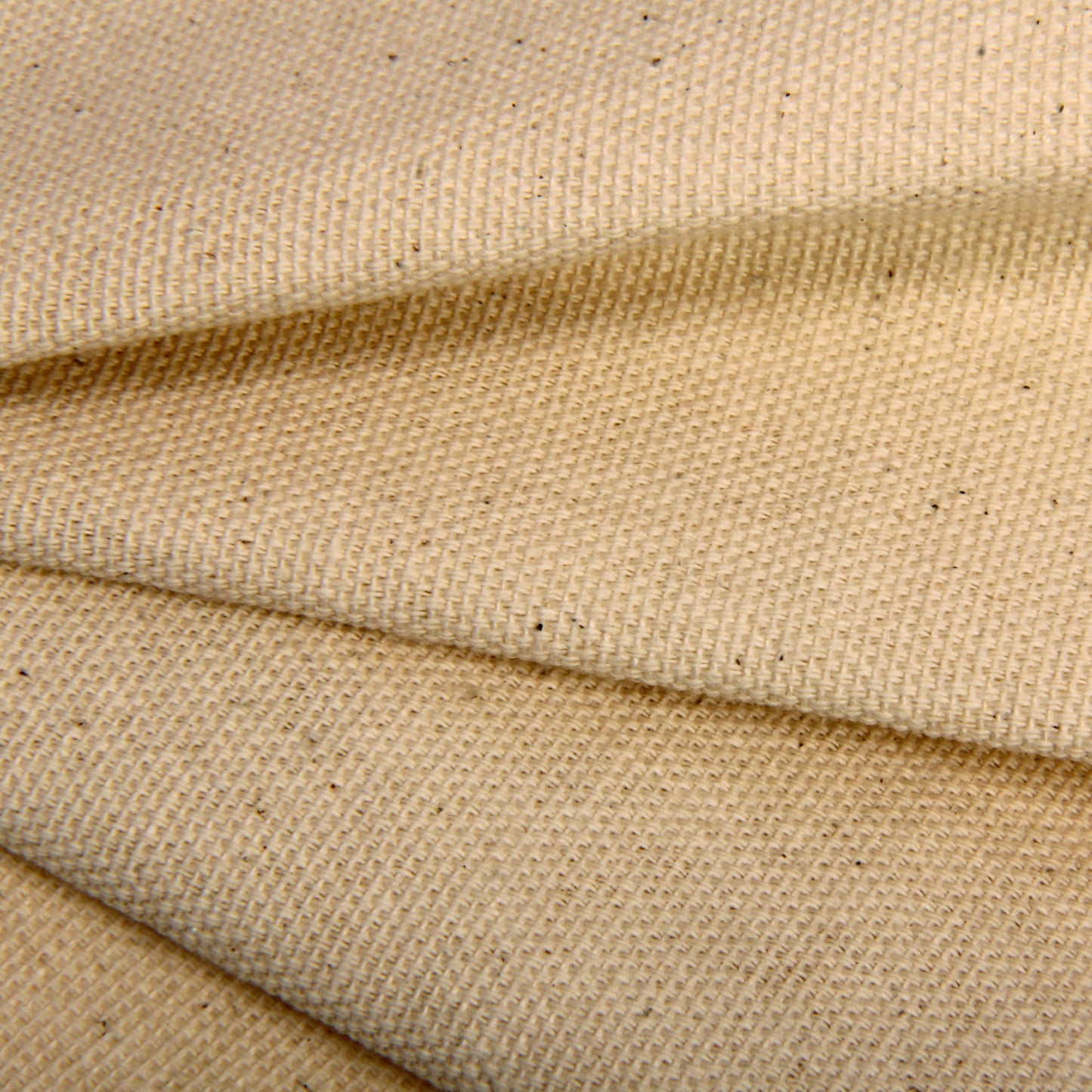 Cream Solid Duck Fabric - TradeUNO