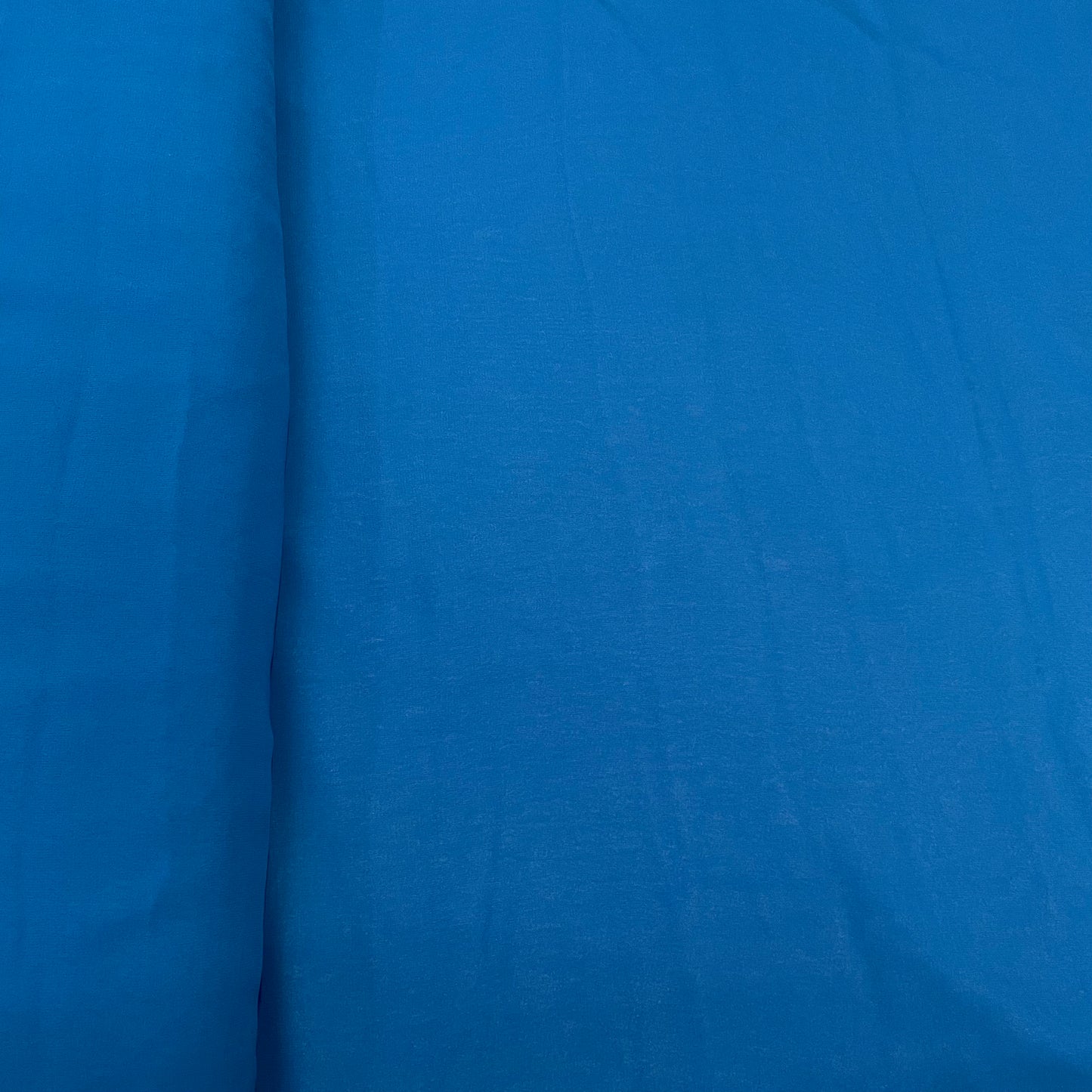 Cerulean Blue Solid Georgette Fabric - TradeUNO