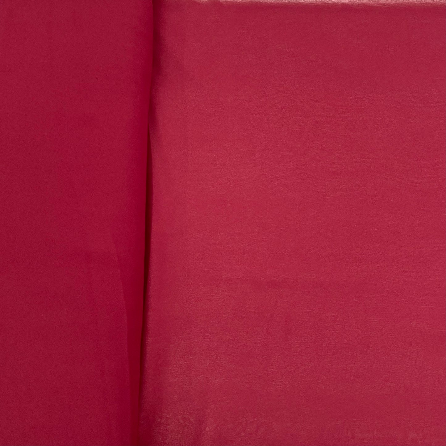 Red Maroon Solid Georgette Fabric - TradeUNO