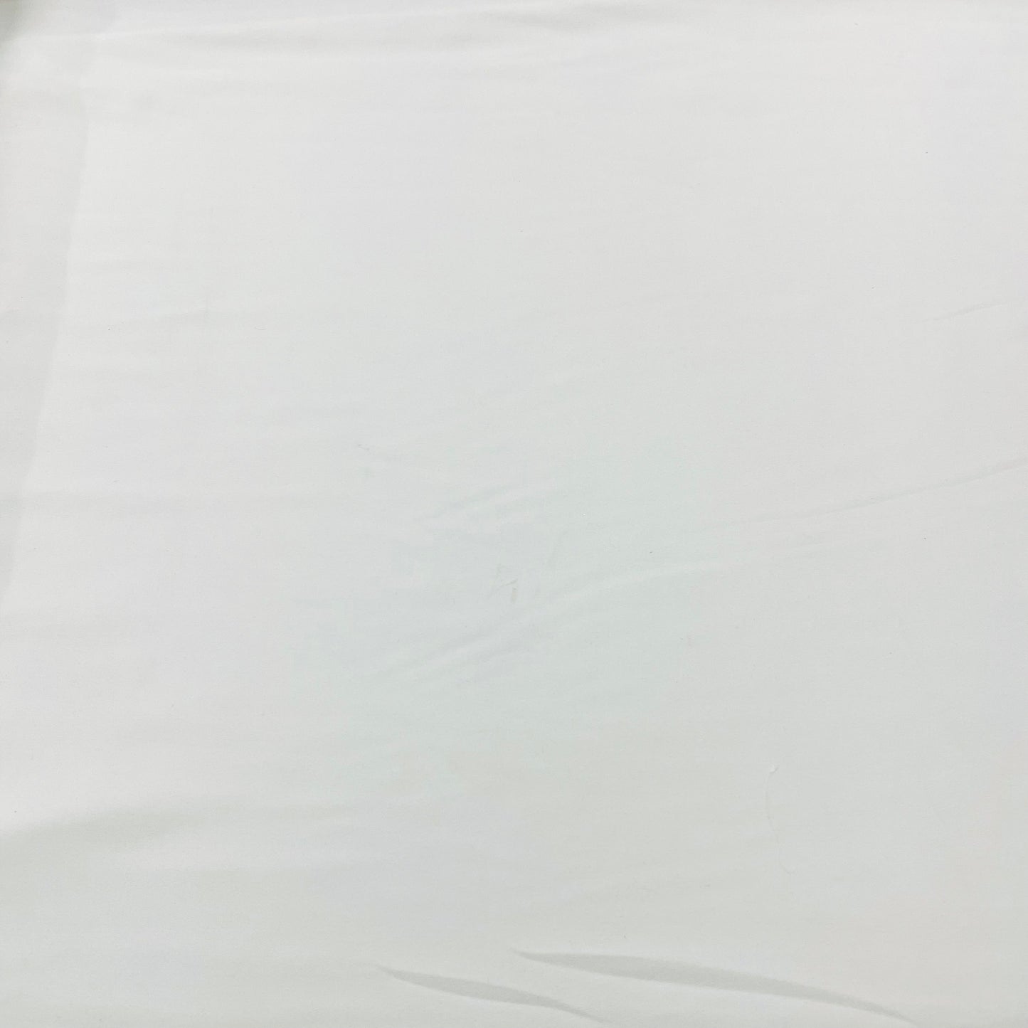 White Solid Poly Moss Fabric