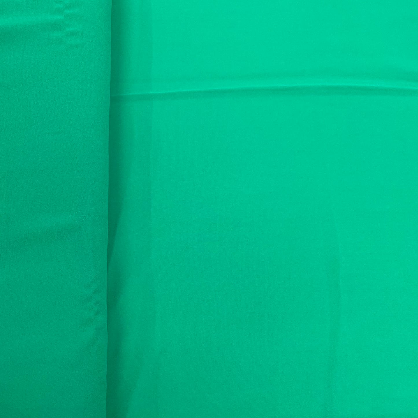 Parrot Green Solid Georgette Fabric - TradeUNO