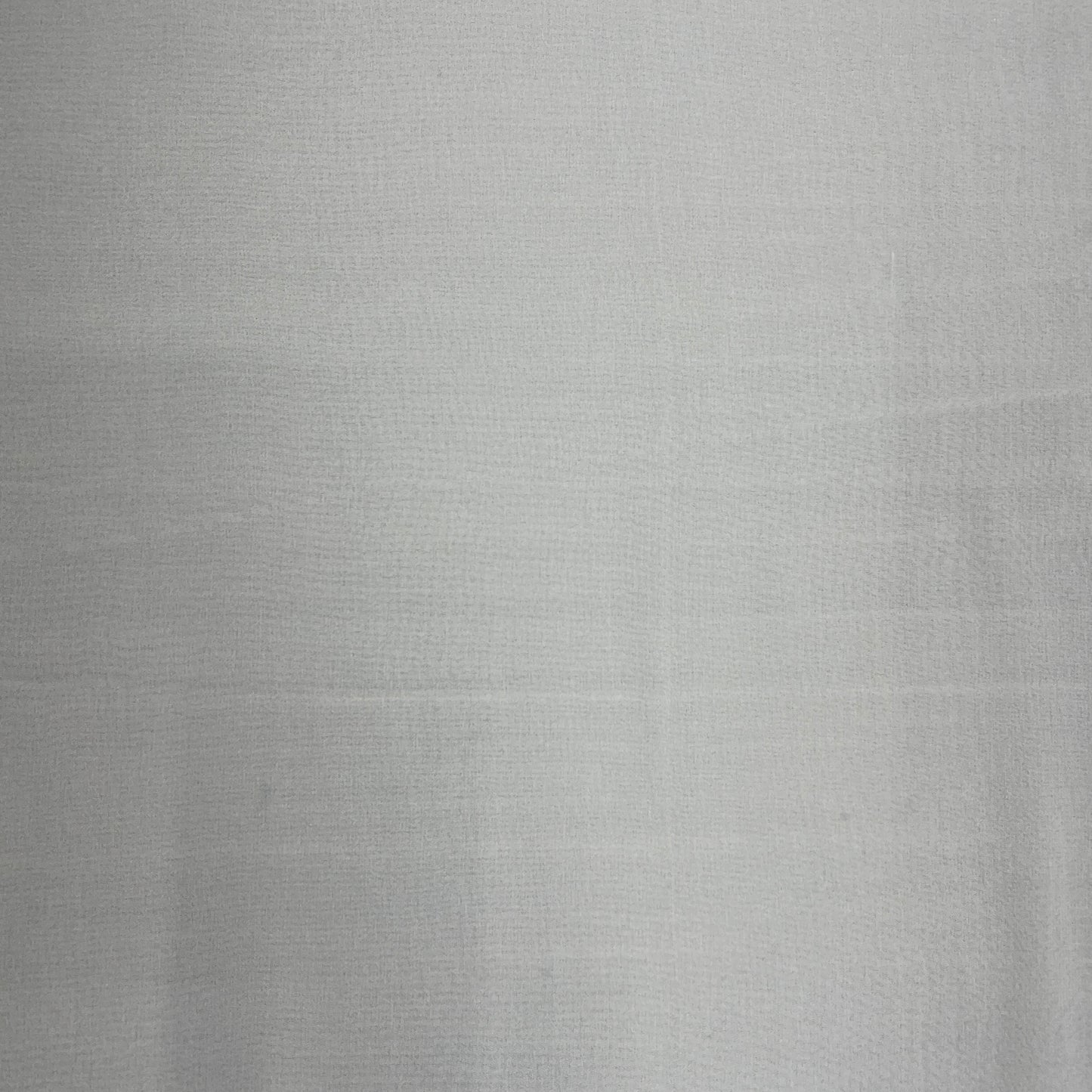 White Solid RFD Silk Georgette Dyeable Fabric - TradeUNO