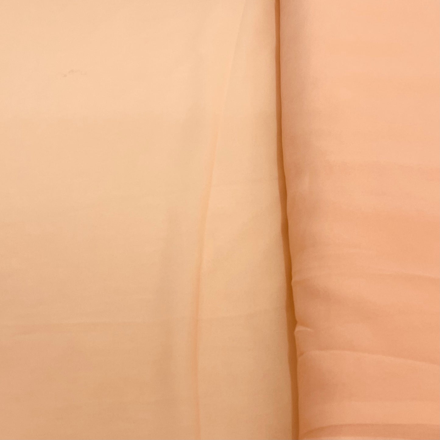 Peach Solid Georgette Fabric - TradeUNO