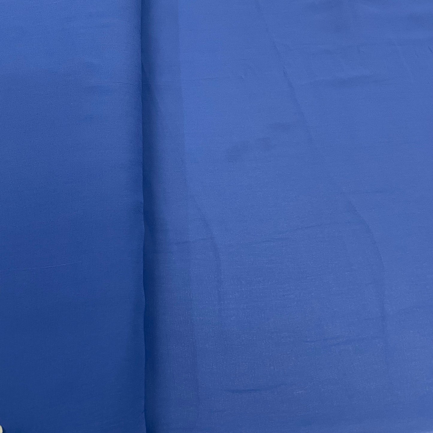 Aegean Blue Solid Geogrette Fabric