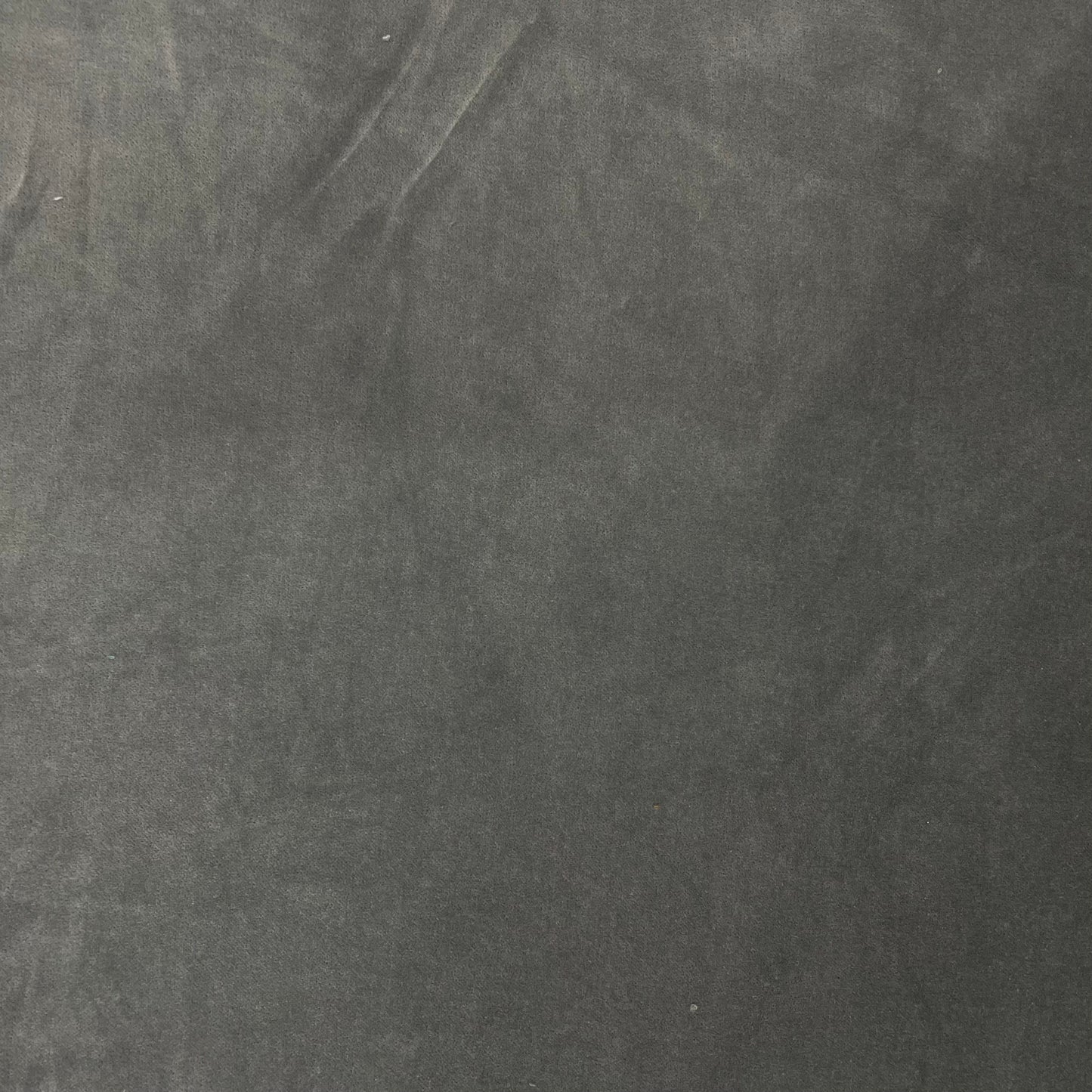 Metal Grey Solid Velvet Fabric - TradeUNO