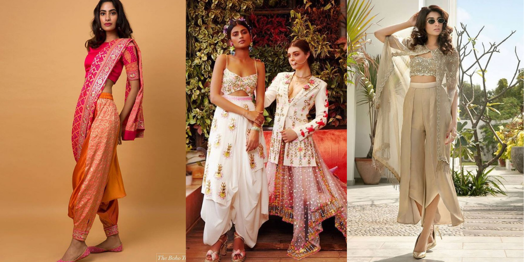 Indo-Western Dresses Ideas for wedding season