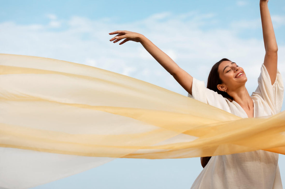 Airy Chiffon Fabric Dress