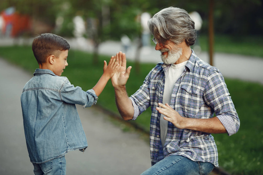 Matching Outfits for Dads and Kids on Father's Day