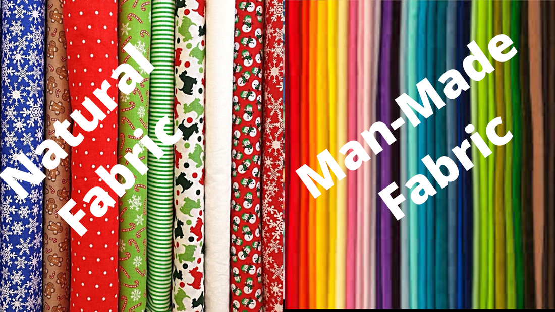 Natural vs. Man-made fabrics
