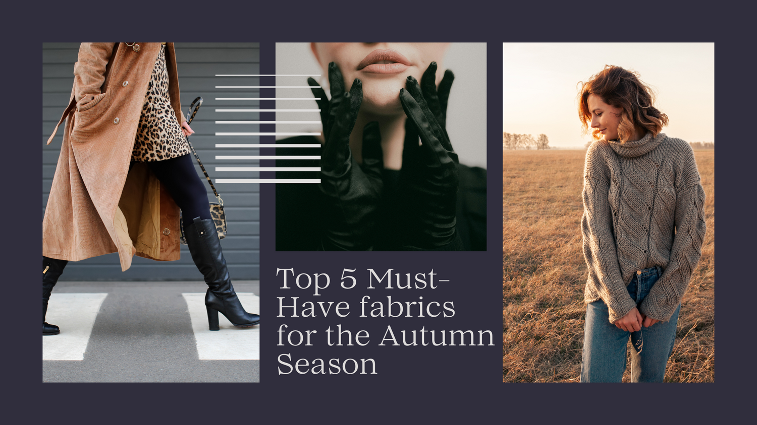 Top 5 Must-Have fabrics for the Autumn Season – TradeUNO Fabrics