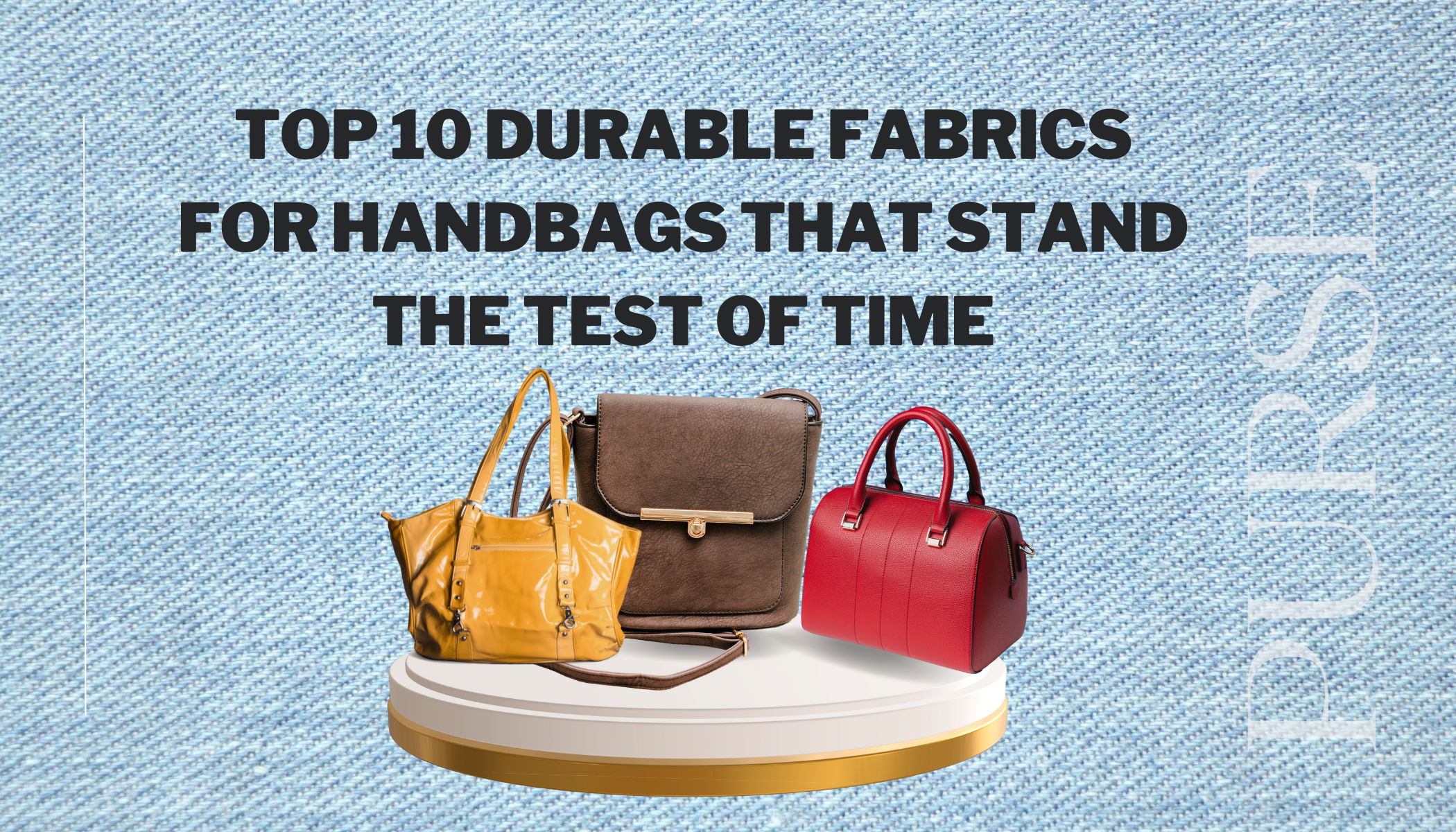 Top 10 Durable Fabrics for Handbags That Stand the Test of Time Trade Uno