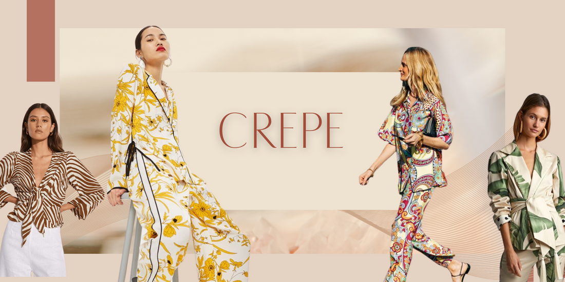 Guide To Crepe Fabrics Types, Uses, Characteristics