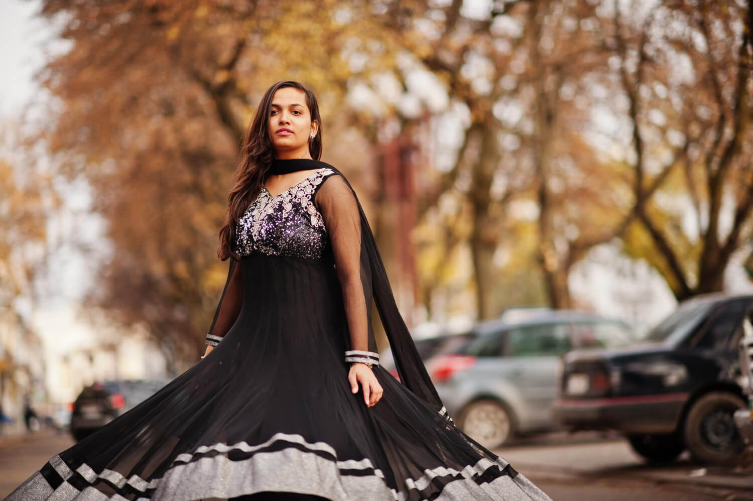 Ideas for Indo-Western Anarkali Dresses Trade Uno