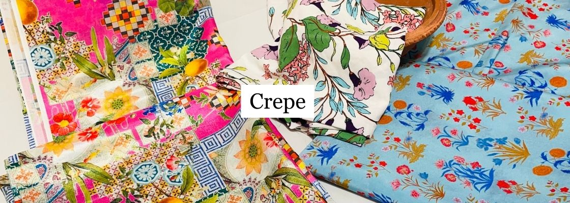 Buy Crepe Fabric Online India