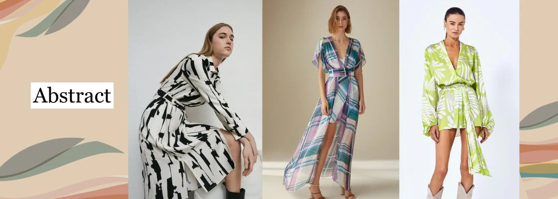 Abstract Print Fabric Online