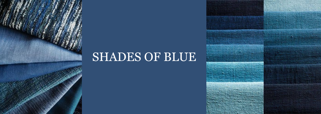 Collection of Blue Colour Fabric Online