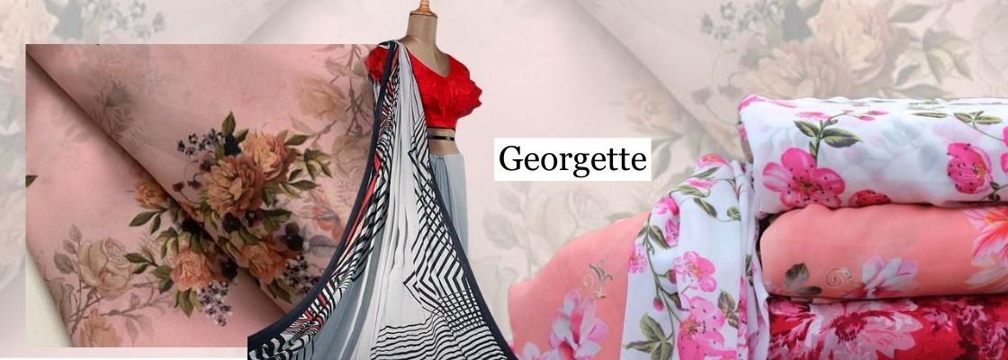 Georgette Printed Fabric Online