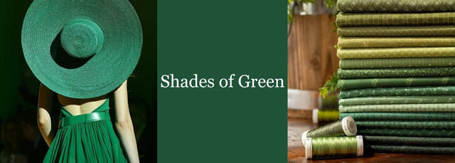 Green Colour Fabric