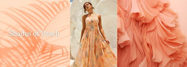 Peach Colour Fabric