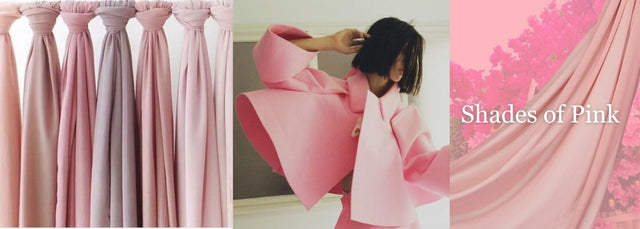Pink Colour Fabric