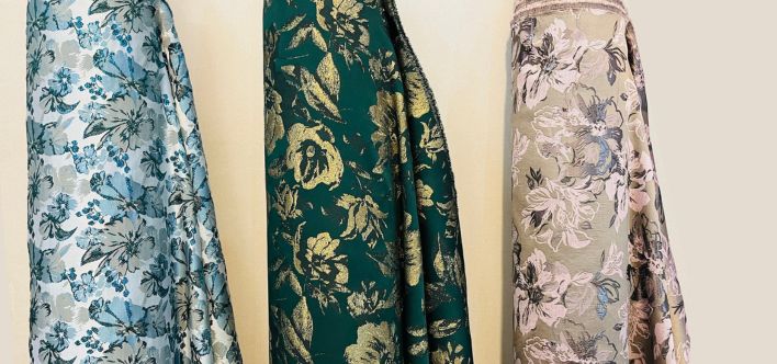 Brocade Jacquard Fabric Online India