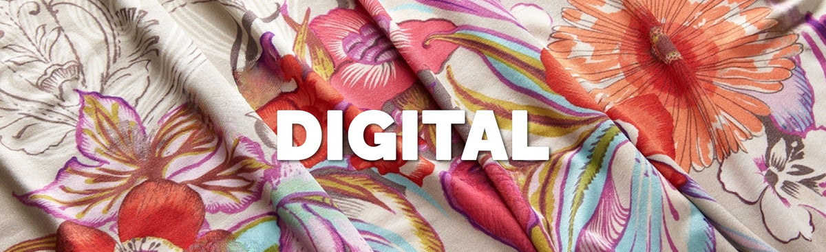 Buy digital print fabric material online india