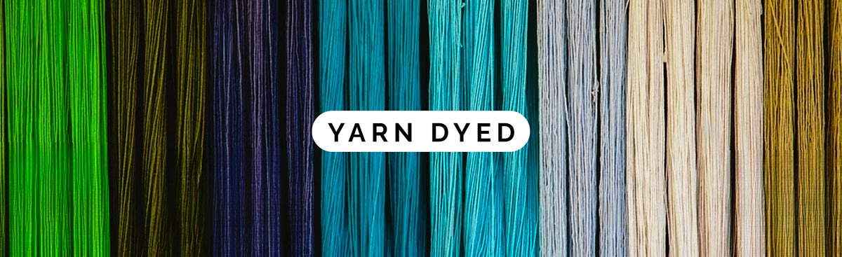 Buy Yarn Dyed Fabric Material Online India