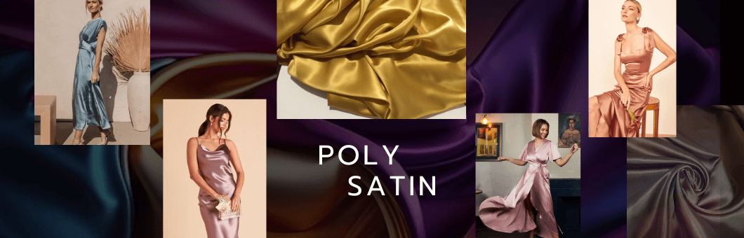 Buy Poly Satin Fabric Online
