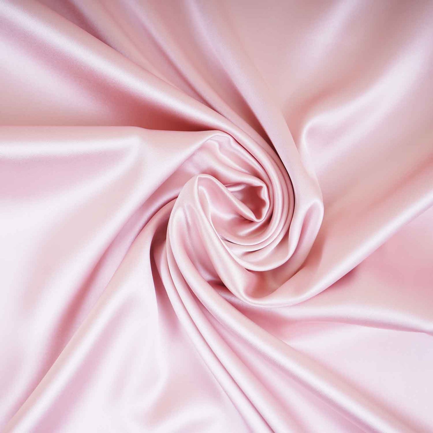 Baby Pink Solid Celina Satin Fabric OE-29007
