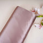 Metalic Grey Solid Celina Satin Fabric OE-29008