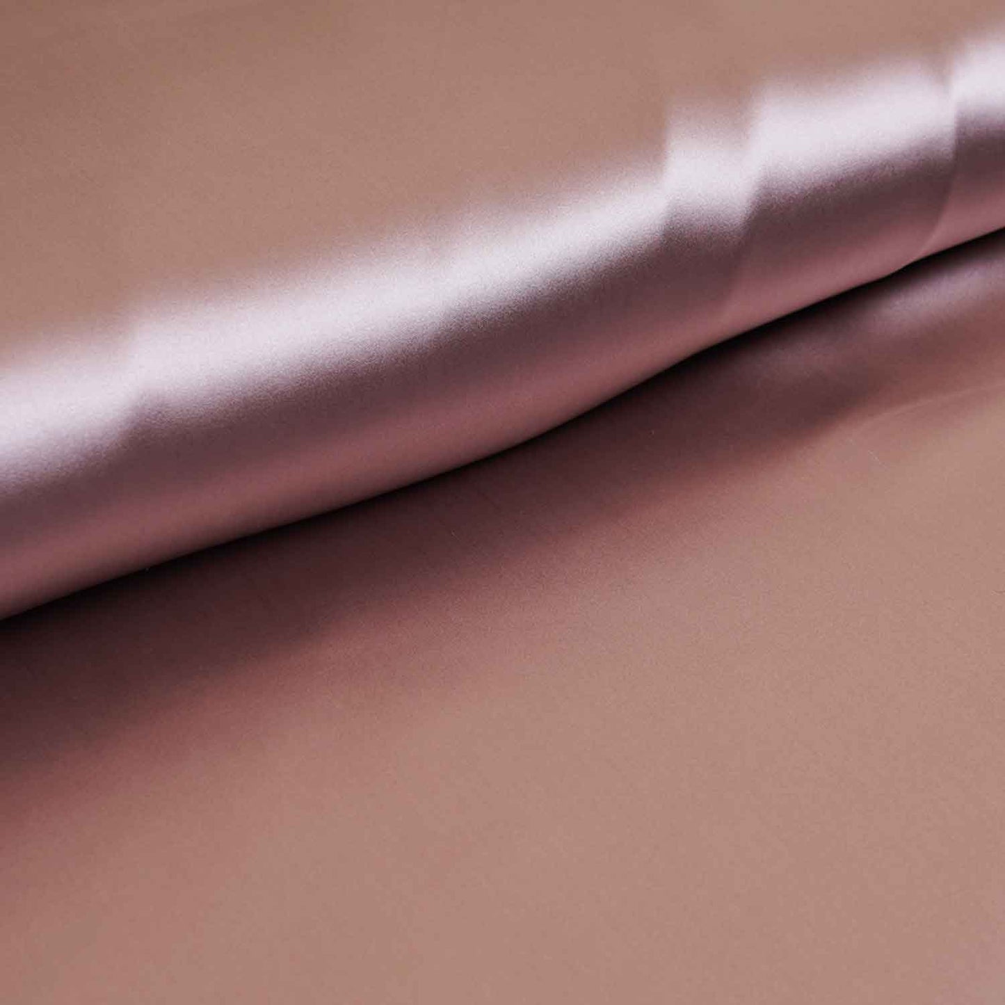 Metalic Grey Solid Celina Satin Fabric OE-29008