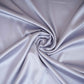 Silver Grey Solid Celina Satin Fabric OE-29010