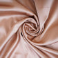 Peach Solid Celina Satin Fabric OE-29011
