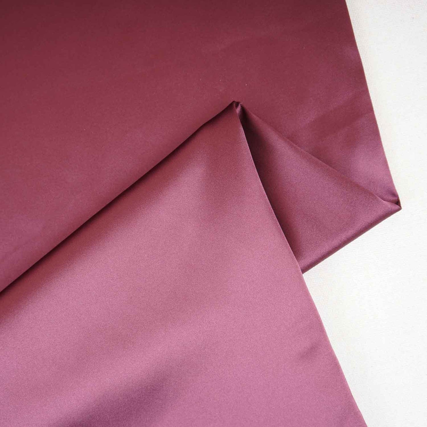 Dark Maroon Solid Celina Satin Fabric OE-29012