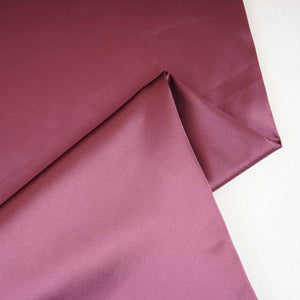 Dark Maroon Solid Celina Satin Fabric OE-29012 - TradeUNO
