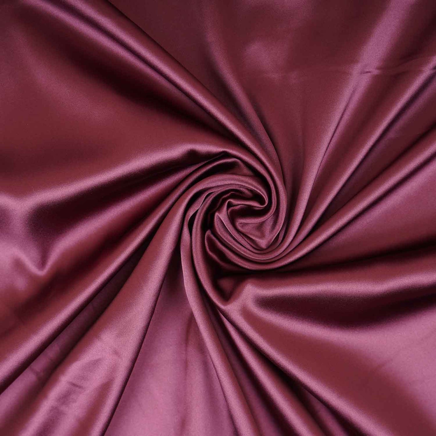 Dark Maroon Solid Celina Satin Fabric OE-29012