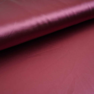 Dark Maroon Solid Celina Satin Fabric OE-29012 - TradeUNO