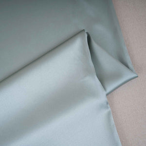 Mint Green Solid Celina Satin Fabric OE-29013 - TradeUNO