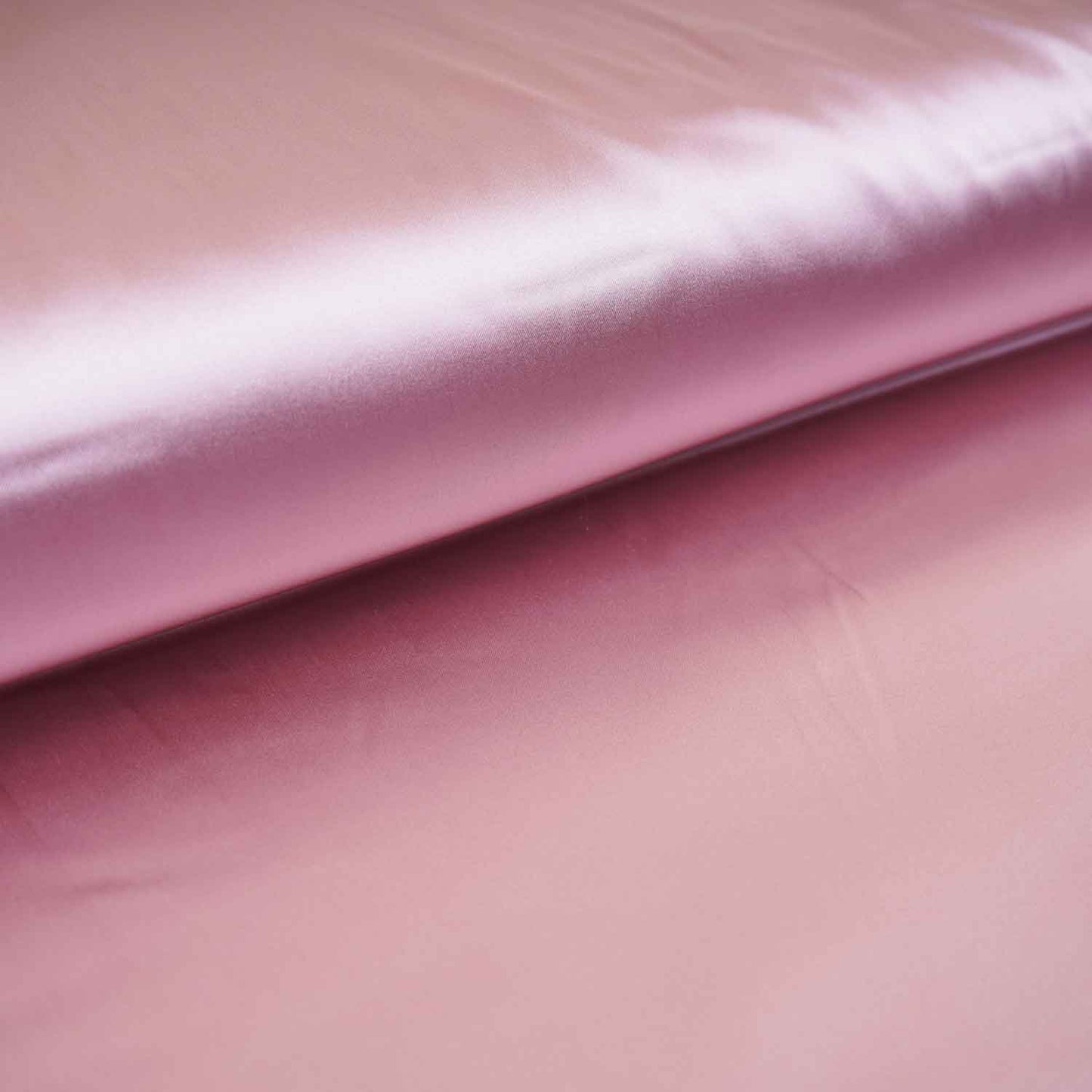 Blush Pink Solid Celina Satin Fabric OE-29025