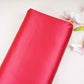 Dark Red Solid Celina Satin Fabric OE-29026