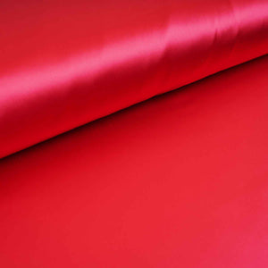 Dark Red Solid Celina Satin Fabric OE-29026 - TradeUNO