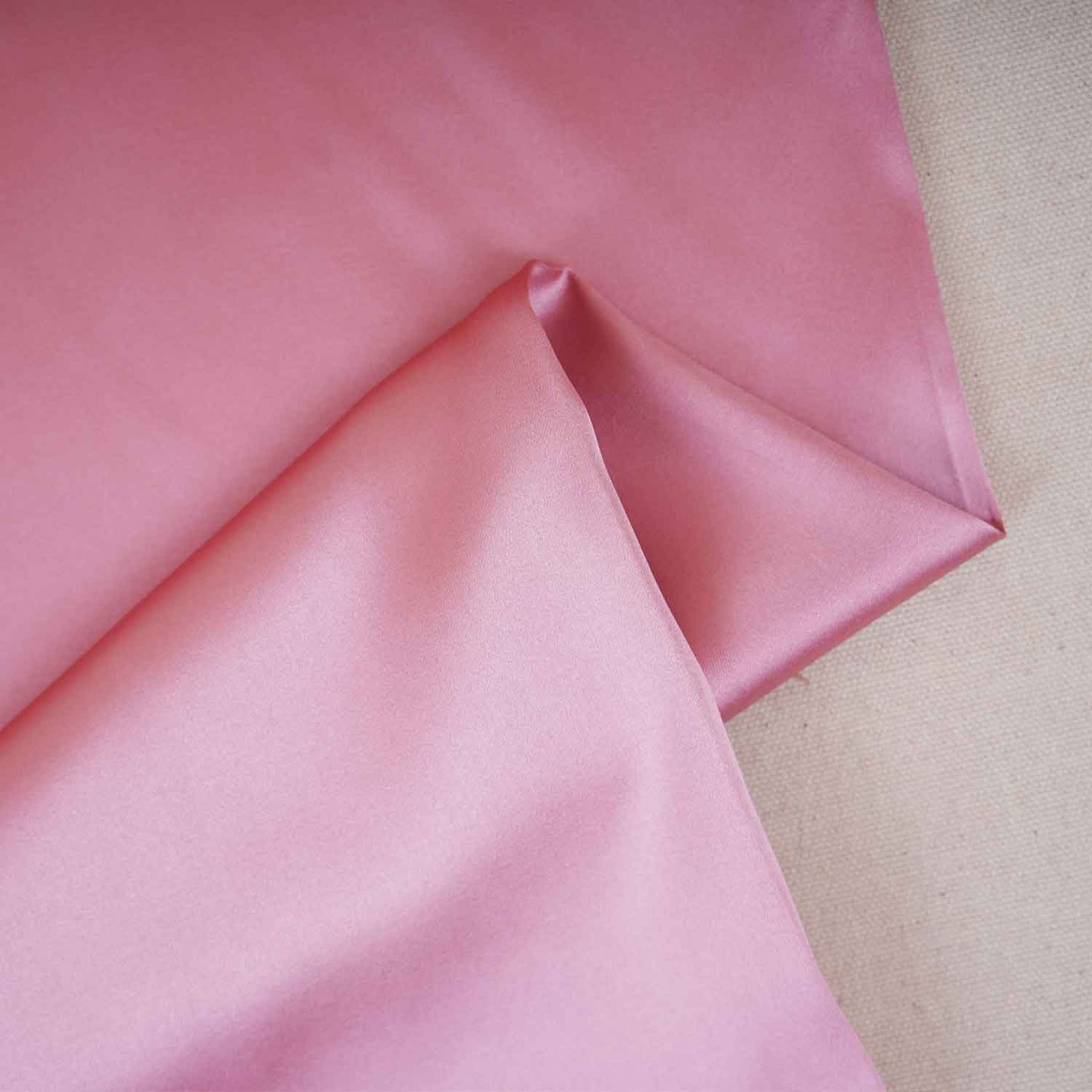 Dust Pink Solid Celina Satin Fabric OE-29027