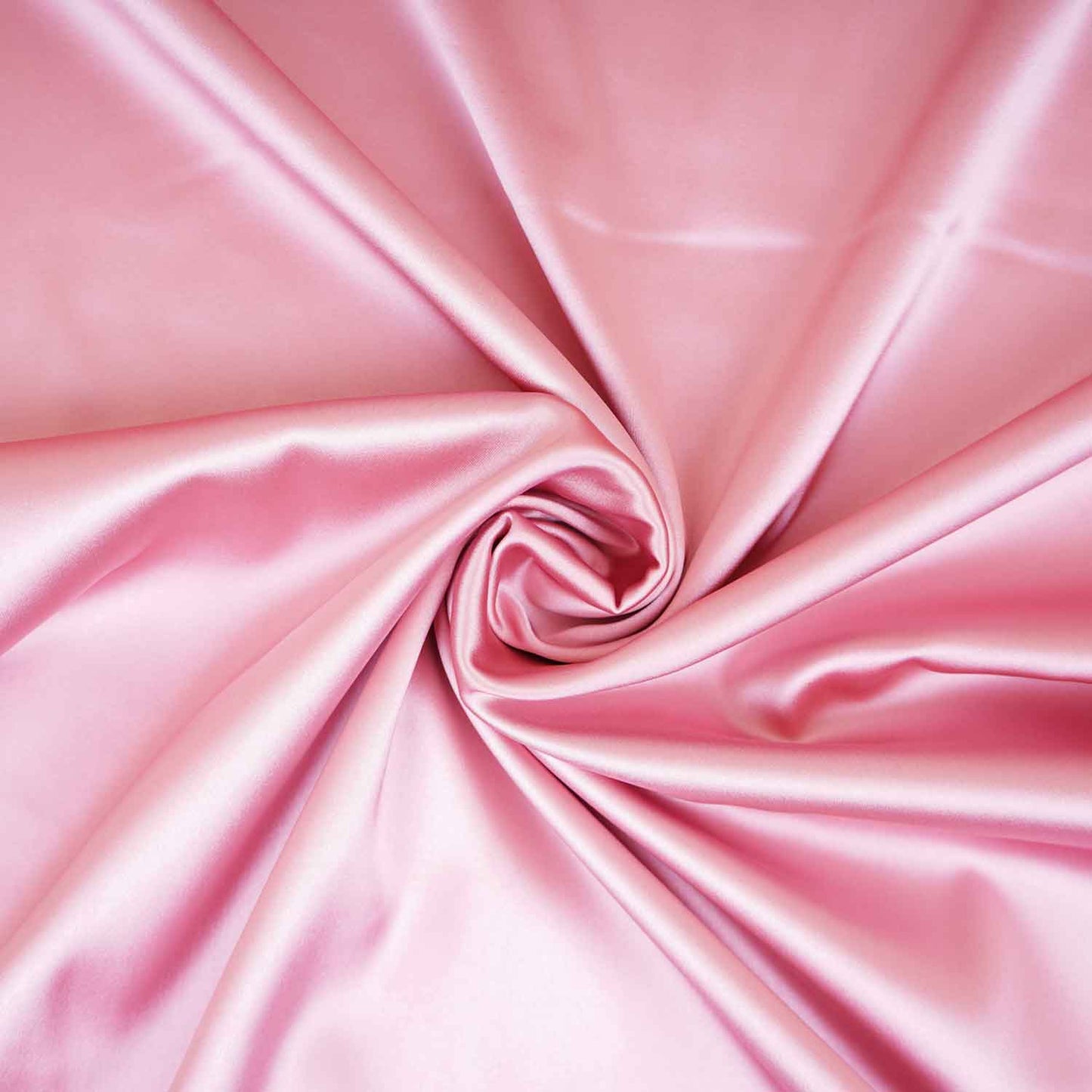 Dust Pink Solid Celina Satin Fabric OE-29027