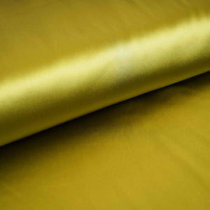 Olive Green Solid Celina Satin Fabric OE-29028 - TradeUNO