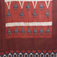 Red Ajrakh print Modal Silk Kaftan EEG-31621