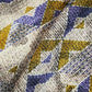 Multicolor Traditional Print Sequence Embroidery Linen GF-11113