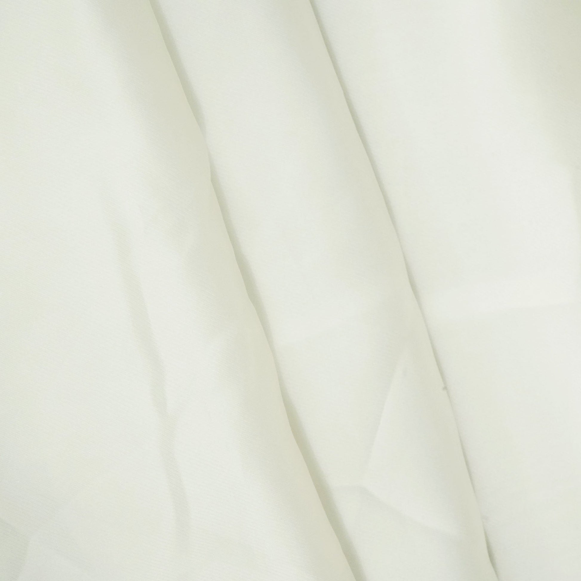 White Solid Dyeable Geogrette Fabric BT-11160