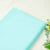 Aqua Blue Solid Cotton Satin MSMR-11236