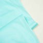 Aqua Blue Solid Cotton Satin MSMR-11236